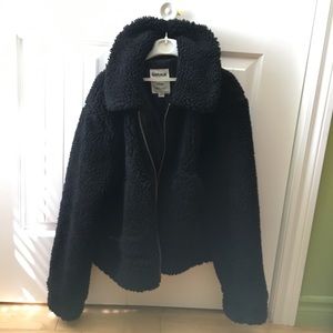 Short sherpa jacket